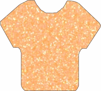 Glitter NEON Orange 12" (11.80 Actual)